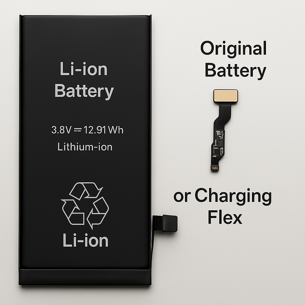 create an image related to original mobile batteries