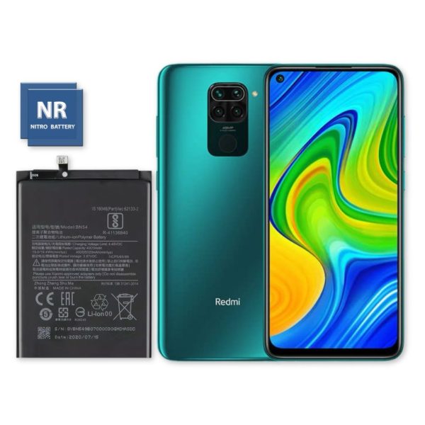 redmi note9 pro BN54 باتری 100% اورجینال شیائومی