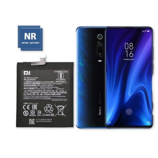 redmi k20 pro BP40 باتری 100% اورجینال شیائومی