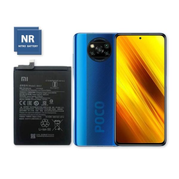 poco x3 nfc BN57 BN61 باتری 100% اورجینال شیائومی