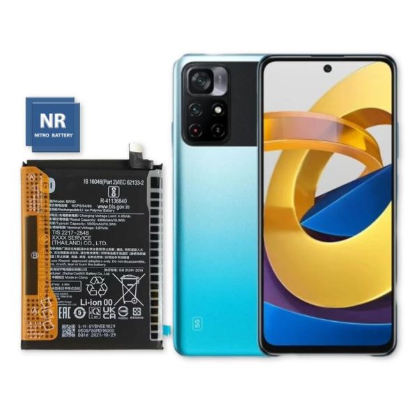 poco m4 5g BN5C باتری 100% اورجینال شیائومی