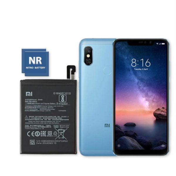 redmi note 6 pro BN48 باتری 100% اورجینال شیائومی