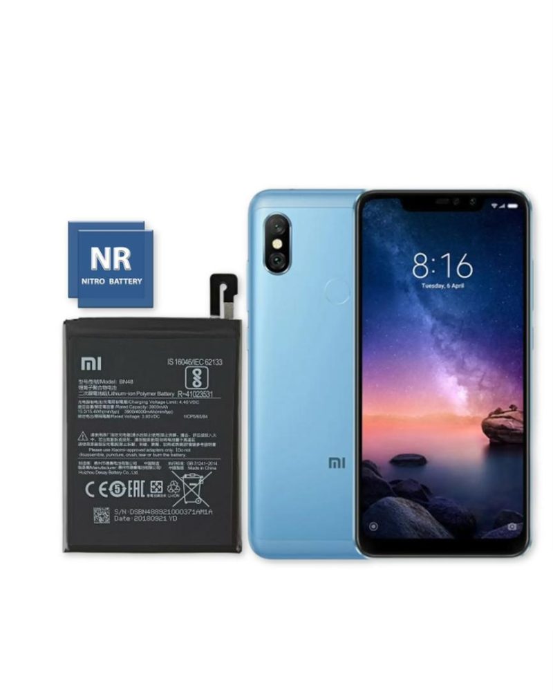 redmi note 6 pro BN48 باتری 100% اورجینال شیائومی