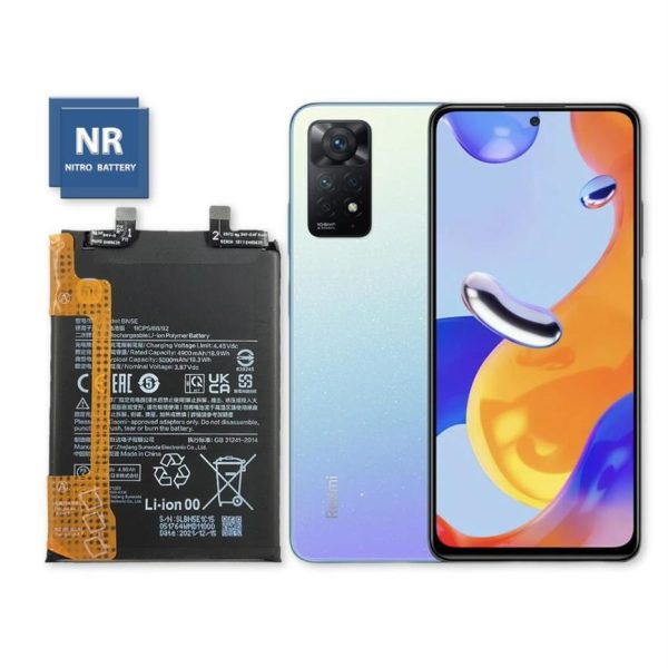 redmi note 11 pro BN5E باتری 100% اورجینال شیائومی