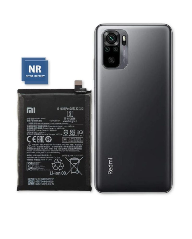 redmi note 10 4g BN59 باتری 100% اورجینال شیائومی