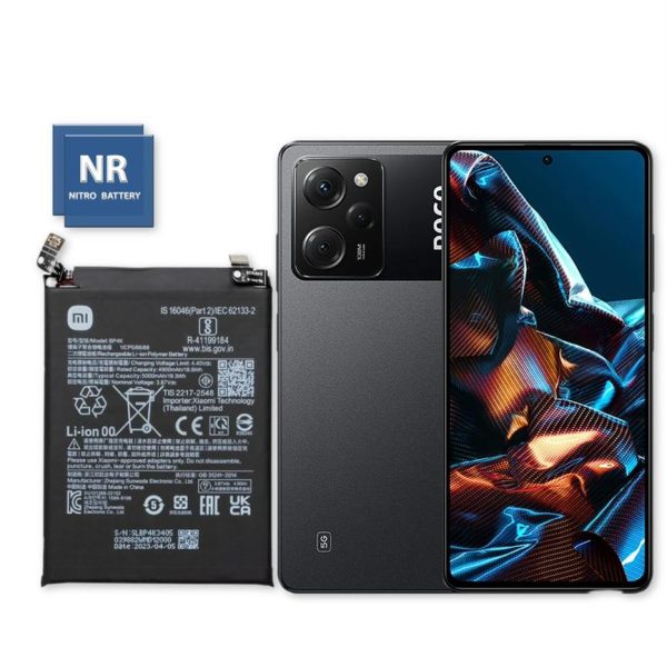 poco x5 pro bp4k باتری 100% اورجینال شیائومی