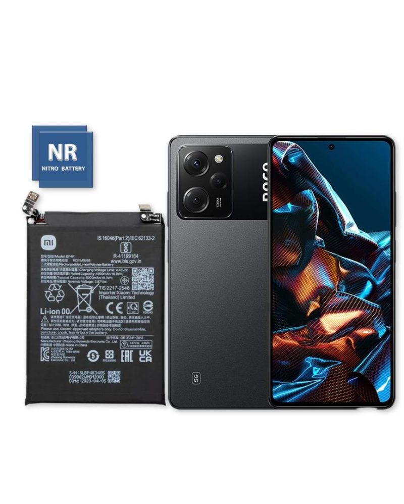 poco x5 pro bp4k باتری 100% اورجینال شیائومی