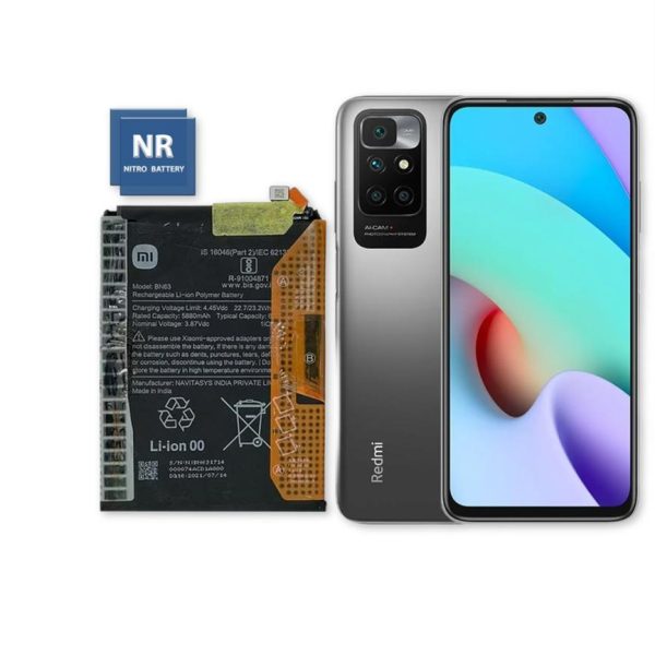 redmi note 10 BN59 باتری 100% اورجینال شیائومی