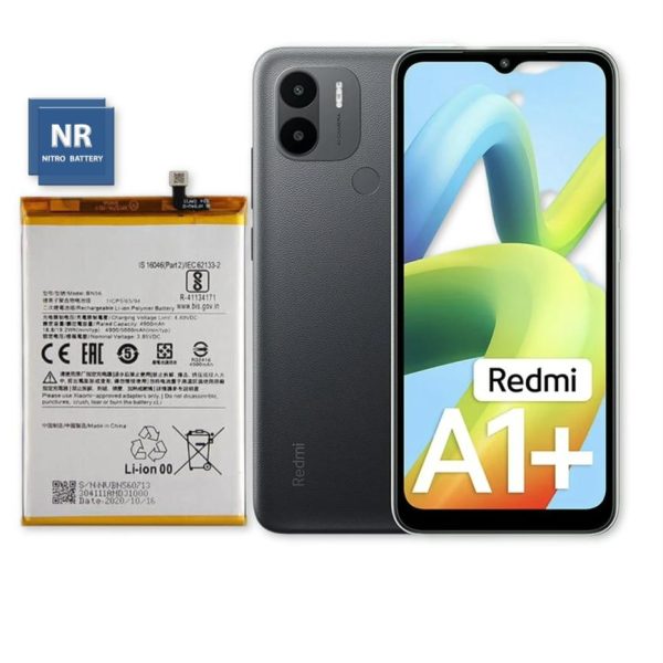 redmi a1 plus BN56 باتری 100% اورجینال شیائومی