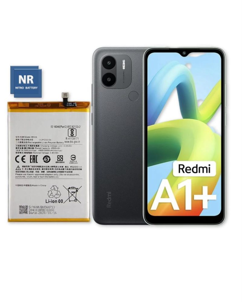 redmi a1 plus BN56 باتری 100% اورجینال شیائومی