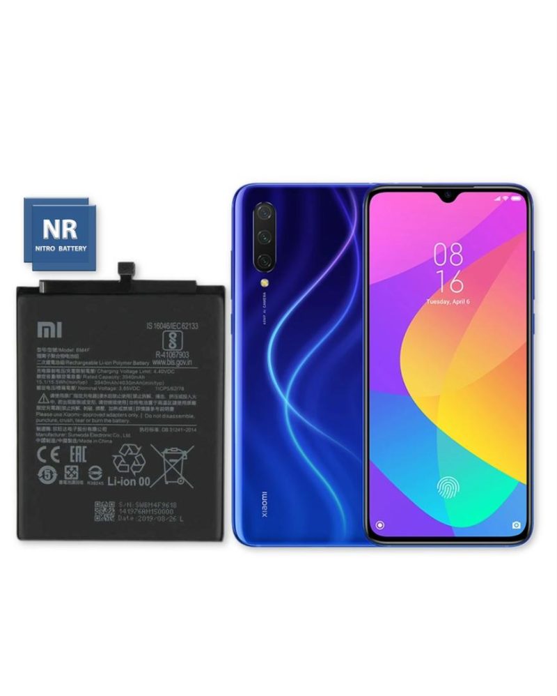 mi 9 lite BM4F باتری 100% اورجینال شیائومی