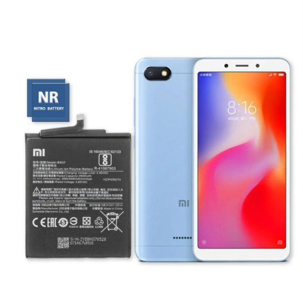 redmi 6a bn37 باتری 100% اورجینال شیائومی