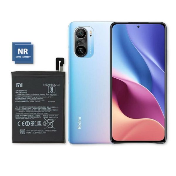 redmi k40 pro BM4Y باتری 100% اورجینال شیائومی