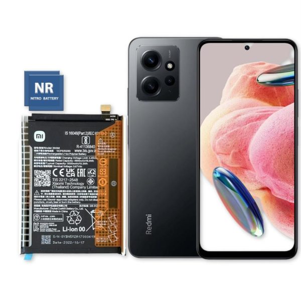 redmi note 12 BN5M باتری 100% اورجینال شیائومی
