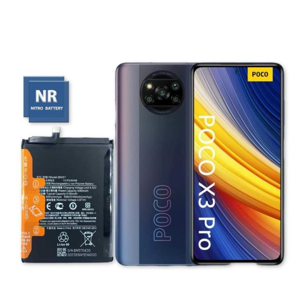 poco x3 pro BN57 BN61 باتری 100% اورجینال شیائومی