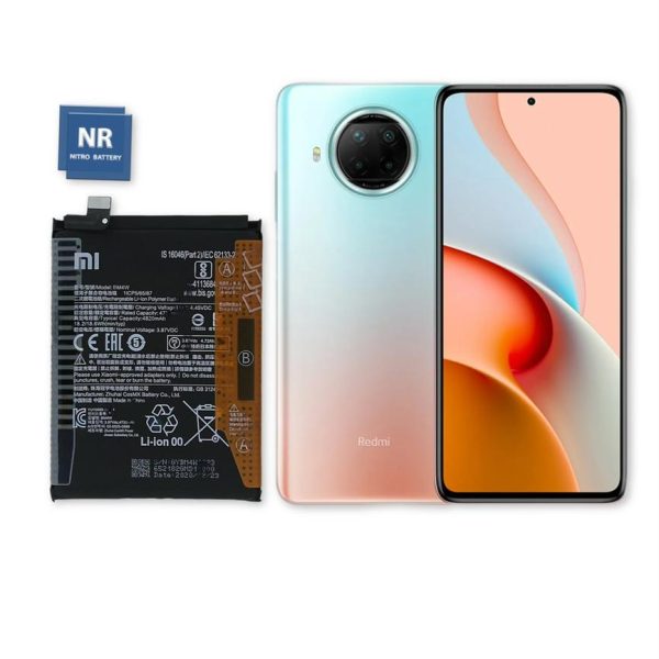 redmi note 9 pro 5g bm4w باتری 100% اورجینال شیائومی