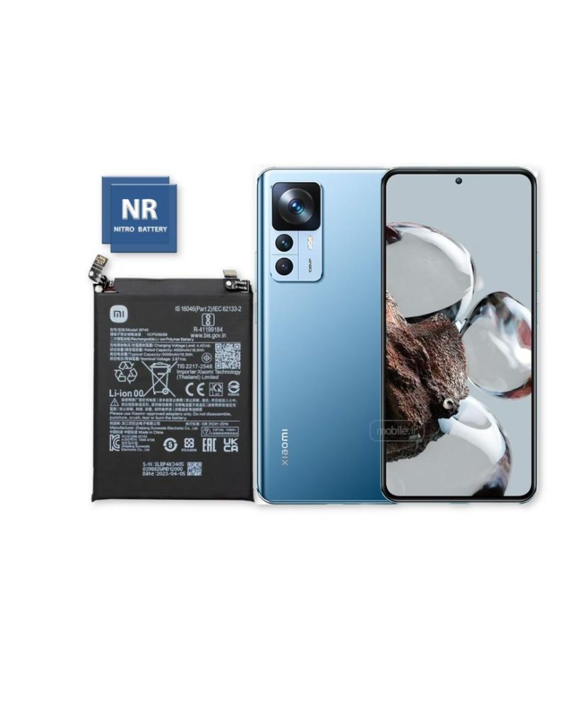 redmi note12t bp4k باتری 100% اورجینال شیائومی