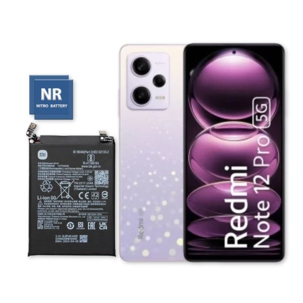 redmi note12 pro bp4k باتری 100% اورجینال شیائومی